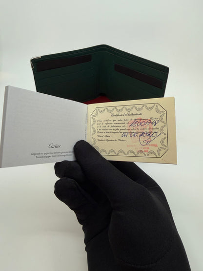 Cartier Must Green Wallet